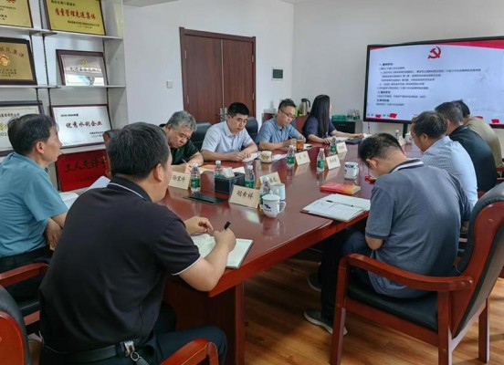 威客电竞集团党委理论学习中心组开展 二十届三中全会精神学习钻研